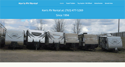 Desktop Screenshot of kensrvrental.com
