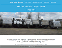 Tablet Screenshot of kensrvrental.com